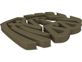 IRS symbol 3D Model