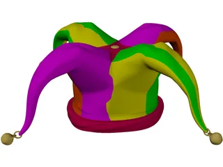 Jester Cap 3D Model