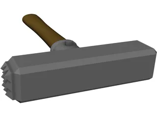 Masonry Hammer 3D Model