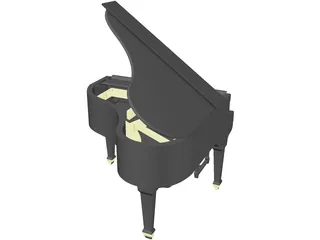 Piano 3D Model