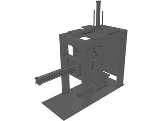 Mold Press 3D Model