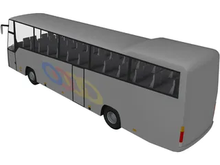 Volvo Bus 3D Model