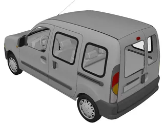 Renault Kangoo Combi 3D Model