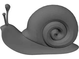 Snail 3D Model