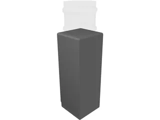 Office Water Cooler 3D Model