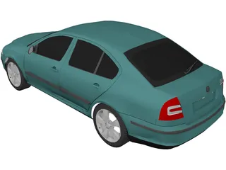 Skoda Octavia (2004) 3D Model