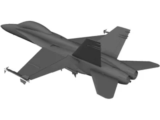 F/A-18C Super Hornet 3D Model