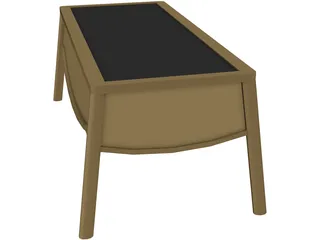 Garden Table 3D Model