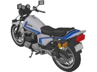 Honda CBR750 3D Model