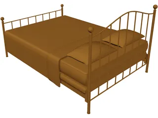 Bed Iron 3D Model