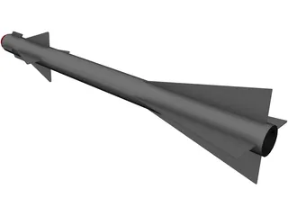 Missile AA8 Aphid 3D Model