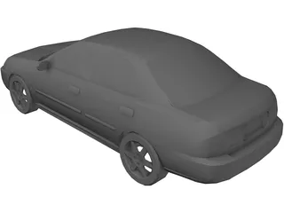 Nissan Sentra (2002) 3D Model