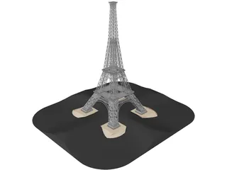 Eiffel Tower 3D Model