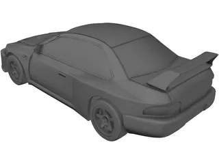 Subaru Impreza WRX (2000) 3D Model