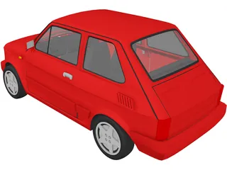 Fiat Maluch 3D Model