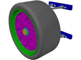 Wheel 3D Model