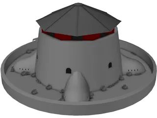 Murney Tower 3D Model