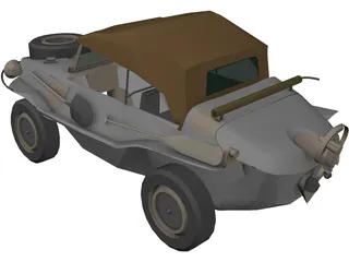 Schwimmwagen 3D Model