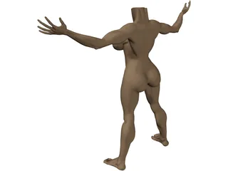 Body Female 3D Model