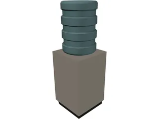 Drinking Fountain 3D Model