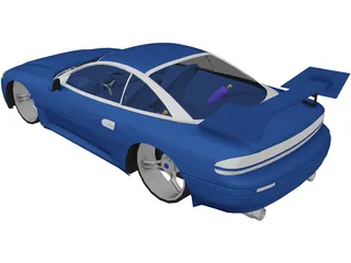 Mitsubishi 3000GT [Tuned] 3D Model