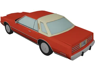 Dodge Mirada (1980) 3D Model