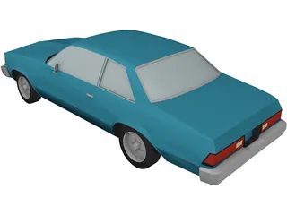 Chevrolet Malibu (1978) 3D Model