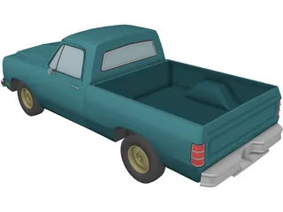 Dodge Ram (1984) 3D Model