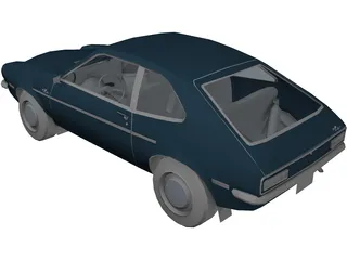 Ford Pinto (1973) 3D Model