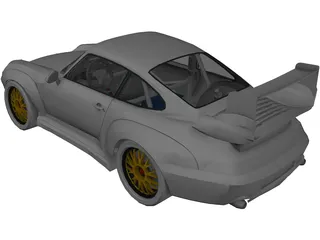 Porsche 911 GT3 3D Model