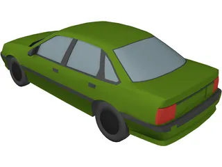 Opel Vectra (1990) 3D Model