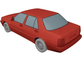 Lancia Thema 8.32 (1987) 3D Model
