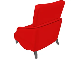 Chair Lounge Princeton 3D Model