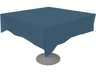 Table Cloth Princeton 3D Model