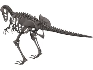 Dinosaur Skeleton 3D Model