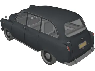 Austin FX4 Taxi 3D Model