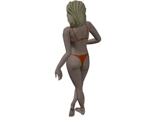 Lady 3D Model