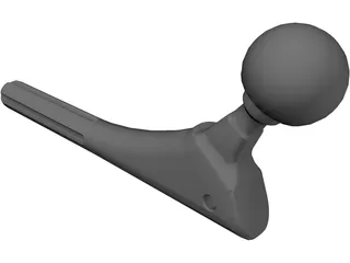 Hip Prosthesis 3D Model