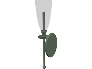 Lamp Wall 3D Model