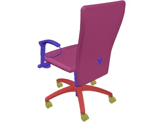 Chair Arms Task 3D Model