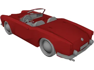 Alfa Romeo Guilietta Spider 3D Model