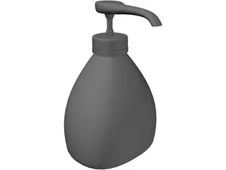 Liquid Soap Dispenser 3D Model