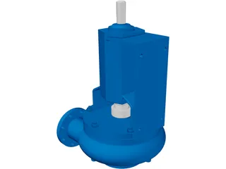 Centrifugal Pump Halco 2500 Supreme 3D Model