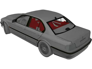 BMW 735Li 3D Model