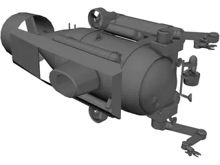 Submersible 3D Model