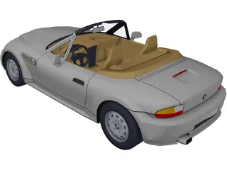 BMW Z3 3D Model