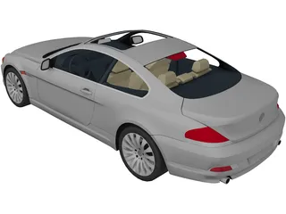 BMW 6-series Coupe 3D Model