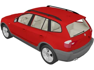 BMW X3 3D Model