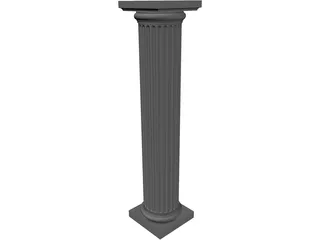 Column 3D Model