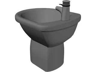 White Bidet 3D Model